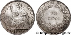 INDOCINA FRANCESE 20 Centièmes 1937 Paris