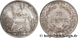INDOCINA FRANCESE 10 Centièmes 1937 Paris