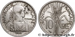 FRANZÖSISCHE-INDOCHINA 10 Centièmes 1939 Paris