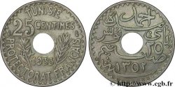 TUNISIA - Protettorato Francese 25 Centimes 1933 Paris