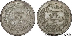 TUNISIE - PROTECTORAT FRANÇAIS 50 Centimes AH1334 1915 Paris