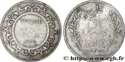 TUNISIA - Protettorato Francese 1 Franc AH1309 1892 Paris