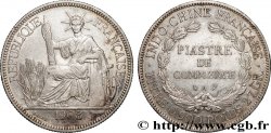 INDOCHINE FRANÇAISE 1 Piastre de Commerce 1908 Paris