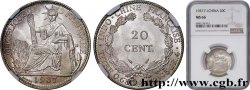 INDOCHINE FRANÇAISE 20 Centièmes 1937 Paris