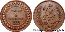 TUNISIA - French protectorate 5 Centimes AH1309 1892 Paris