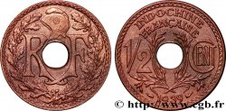 FRENCH INDOCHINA 1/2 Centième 1939 Paris
