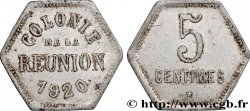 ÎLE DE LA RÉUNION - Troisième République 5 Centimes 1920