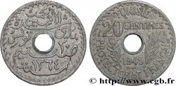 TUNISIE - PROTECTORAT FRANÇAIS Essai de 20 Centimes AH 1364 1945 Paris