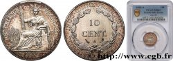 INDOCHINE FRANÇAISE 10 Centièmes 1899 Paris
