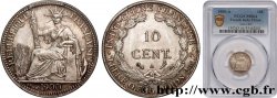 INDOCHINE FRANÇAISE 10 Centièmes 1900 Paris