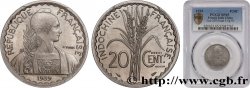 INDOCHINE FRANÇAISE Pré-série avec le mot Essai de 20 Centièmes 1939 Paris