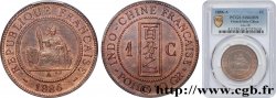 INDOCHINE FRANÇAISE 1 Centième 1886 Paris