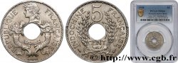INDOCHINE FRANÇAISE 5 Centièmes 1938 Paris