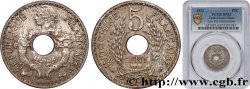 INDOCHINE FRANÇAISE Essai - piéfort 5 Centièmes 1923 Paris