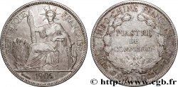 FRENCH INDOCHINA 1 Piastre de Commerce 1905 Paris