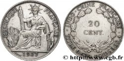 FRENCH INDOCHINA 20 Centièmes 1937 Paris