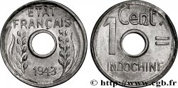 INDOCINA FRANCESE 1 Centième 1943 Hanoï