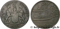 ILE DE FRANCE (MAURITIUS) XX (20) Cash East India Company 1803 Madras