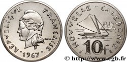 NEW CALEDONIA Piéfort 10 Francs Pacifique 1967 Paris