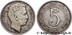 NEW CALEDONIA 5 Francs Digeon & Co - Gomen 1882  VF