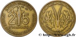 FRENCH WEST AFRICA - TOGO 25 Francs 1957 Paris