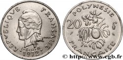 POLYNÉSIE FRANÇAISE 20 Francs I.E.O.M. 1972 Paris