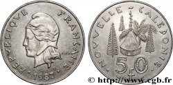 NOUVELLE CALÉDONIE 50 Francs I.E.O.M. 1987 Paris