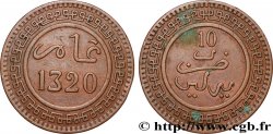 MOROCCO 10 Mazounas Abdul Aziz an 1320 1902 Berlin