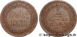 MOROCCO 5 Mazounas Abdul Aziz an 1321 1903 Paris