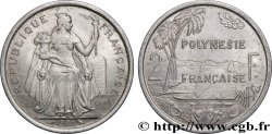 POLYNÉSIE FRANÇAISE 2 Francs I.E.O.M. Polynésie Française 1973 Paris