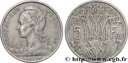 ÎLE DE LA RÉUNION 5 Francs 1955 Paris