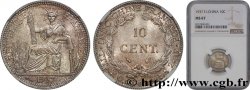 FRENCH INDOCHINA 10 Centièmes 1937 Paris