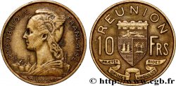 ÎLE DE LA RÉUNION 10 Francs 1955 Paris