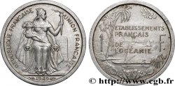 POLYNÉSIE FRANÇAISE - Océanie française 1 Franc Union Française 1949 Paris