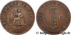 INDOCHINE FRANÇAISE 1 Centième 1888 Paris
