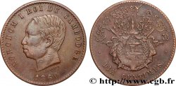 CAMBODIA 10 Centimes 1860 Bruxelles (?)