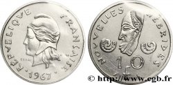 NEW HEBRIDES (VANUATU since 1980) Essai de 10 Francs 1967 Paris