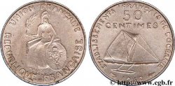 POLINESIA FRANCESE - Oceania Francese 50 Centimes ESSAI 1948 Paris