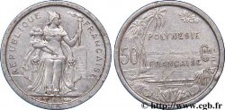 FRENCH POLYNESIA 50 centimes 1965 Paris