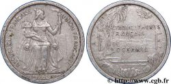 POLYNÉSIE FRANÇAISE - Océanie française 1 Franc établissement français de l’Océanie 1949 Paris TTB