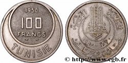 TUNESIEN - Französische Protektorate 100 Francs AH1370 1950 Paris