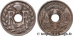 FRENCH INDOCHINA 1/2 Centième 1936 Paris