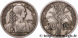 FRENCH INDOCHINA 20 Centièmes 1939 Paris