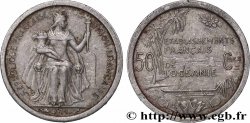 FRENCH POLYNESIA - French Oceania 50 Centimes Établissements Français de l’Océanie 1949 Paris