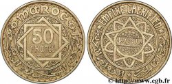 MAROCCO - PROTETTORATO FRANCESE 50 Francs AH 1371 1952 Paris