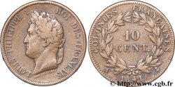 FRENCH COLONIES - Louis-Philippe for Guadeloupe 10 centimes 1841 Paris