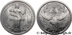 NEW CALEDONIA 2 Francs Union Française 1949 Paris