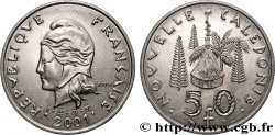 NEW CALEDONIA 50 Francs I.E.O.M Marianne 2001 Paris