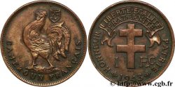 CAMEROUN - TERRITOIRES SOUS MANDAT FRANÇAIS 1 franc 1943 Prétoria
