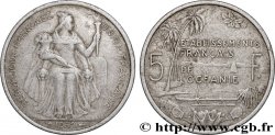 POLINESIA FRANCESE - Oceania Francese 5 Francs Établissements Français de l’Océanie 1952 Paris